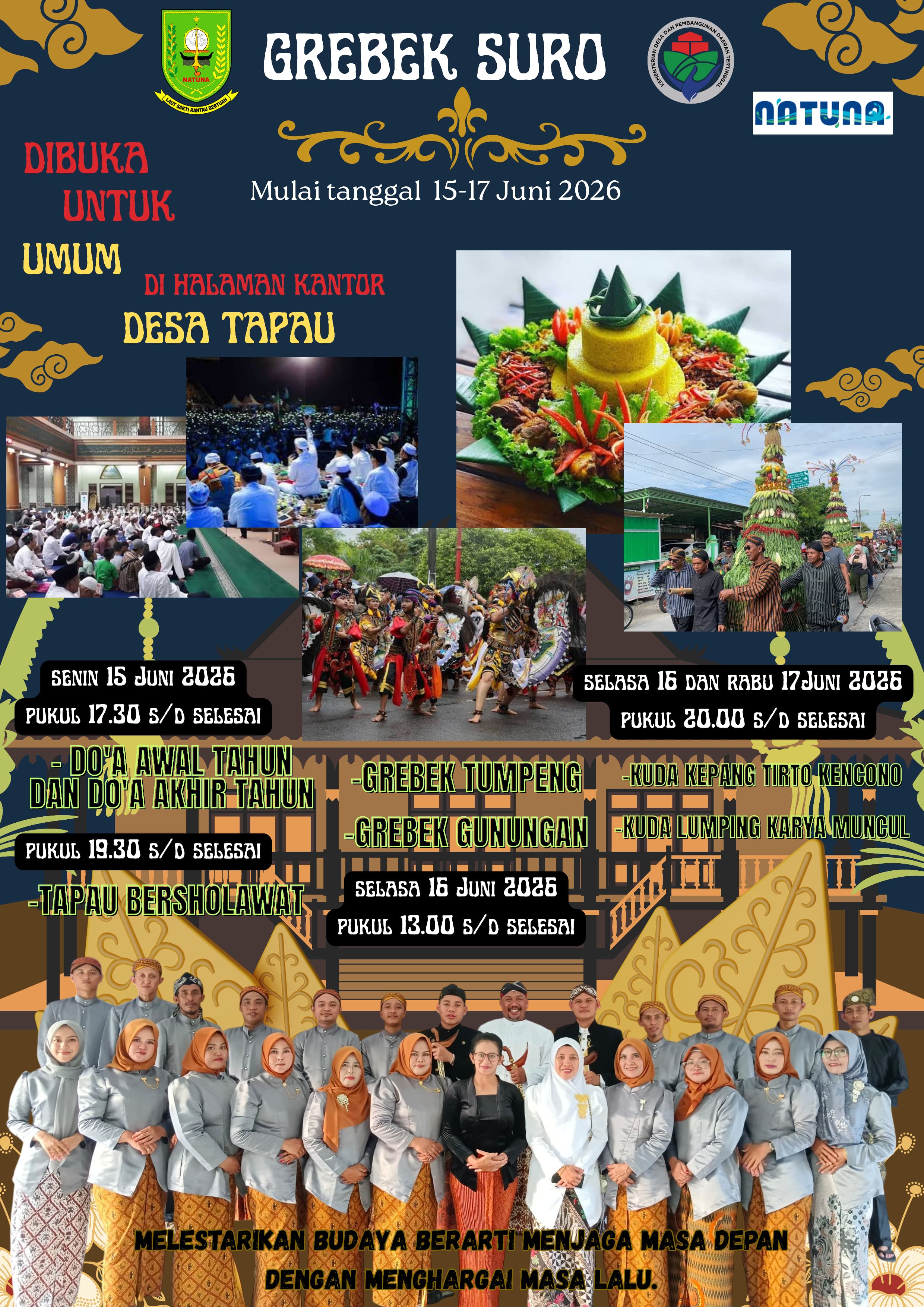 Grebek Suro Tapau Bunguran Tengah: Harmoni Budaya dan Agama dalam Bingkai Muharram